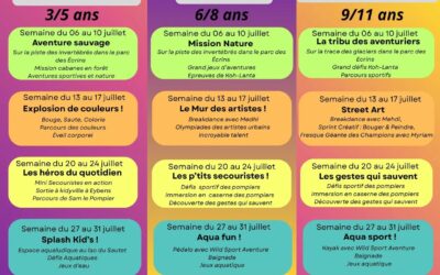 Accueil de loisirs (3 / 11 ans) été 2026